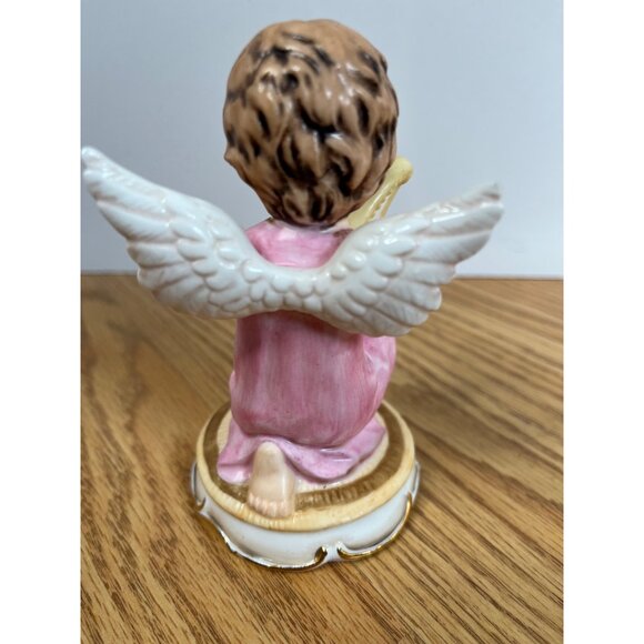 Gorham Maruri Bone China Angel Figurine "The Angel's Serenade" - Picture 5 of 7